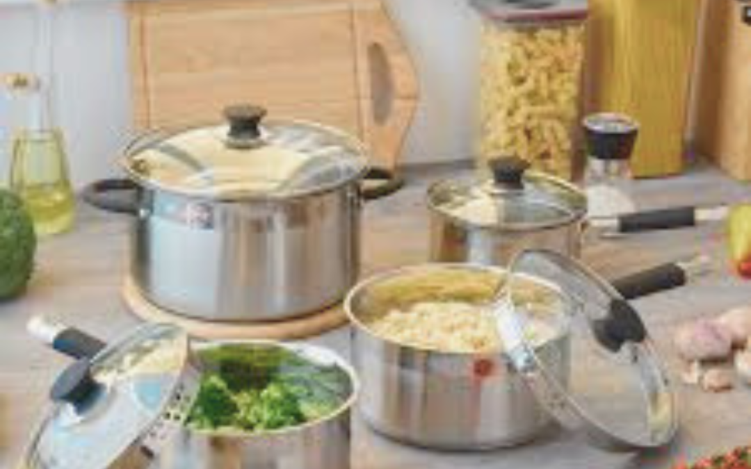 Domestic and Kitchen Pot and Dish Set: Basic Apparatuses for Each Best Cook